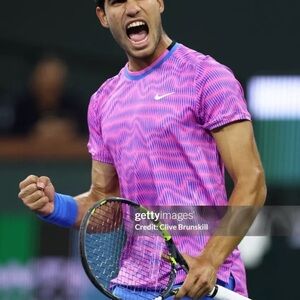 Nike Carlos Alcaraz 2024 Indian Wells Miami Tennis Shirt Court Nadal Federer XXL